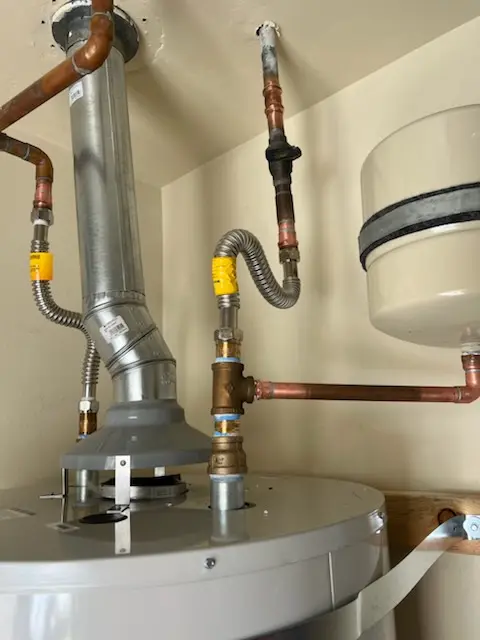 Water heater installation and plumbing repair in Columbia City